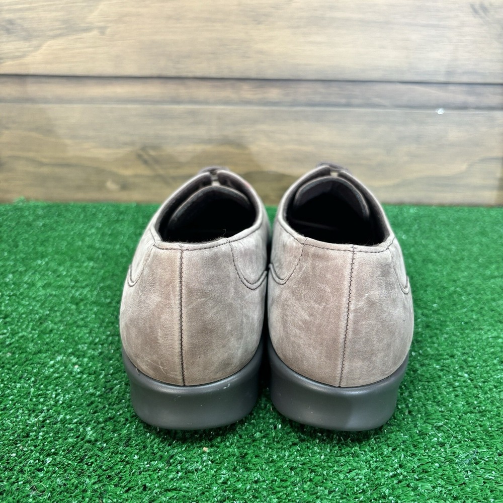 SAS Petra lace up truffle nubuck suede comfort moccasins women Size 10.5 M EUC - Picture 4 of 16